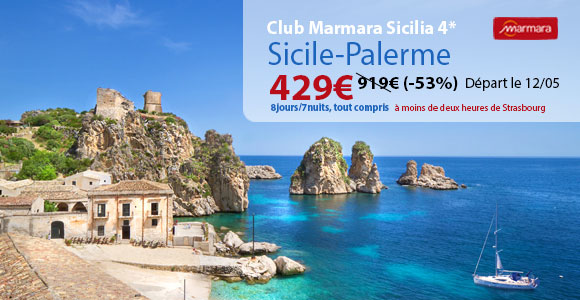 Promo voyage en Sicile